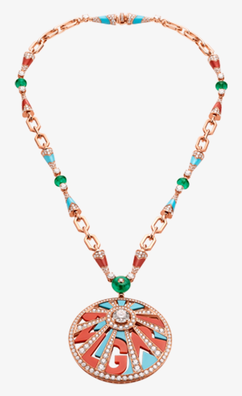 Roaring 80's Necklace Necklace Rose Gold Pink - Necklace, transparent png download