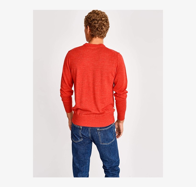 Bellerose Red Nak Poppy Jumper Sweater - Cardigan, transparent png download