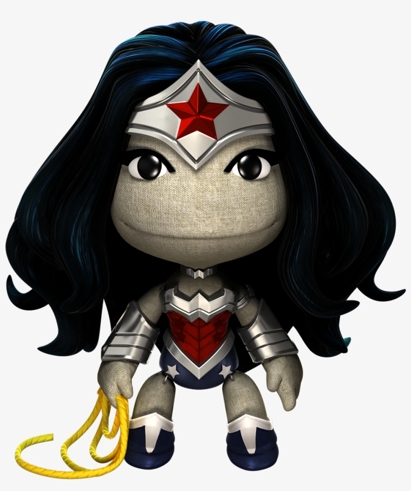 Wonder Woman - Sackboy Mujer Maravilla, transparent png download