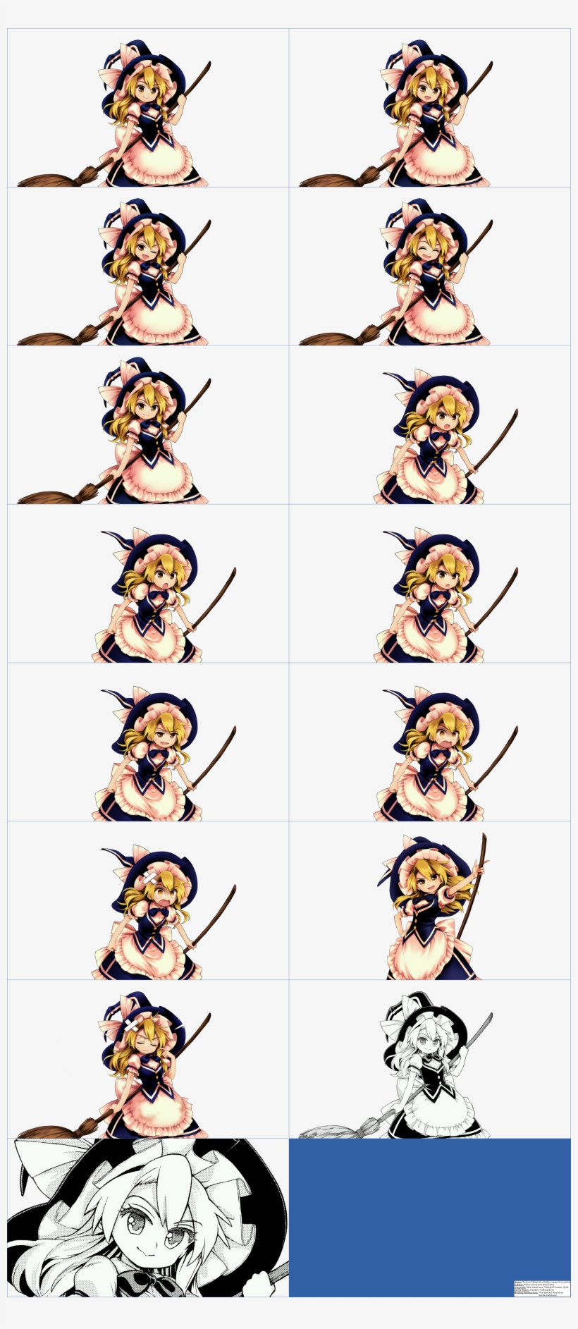 Click For Full Sized Image Marisa Kirisame's Portraits - Marisa Kirisame Urban Legend In Limbo, transparent png download