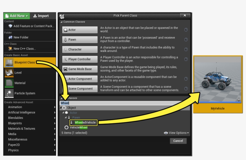 Newvehicle - Ue4 Windowsnoeditor, transparent png download
