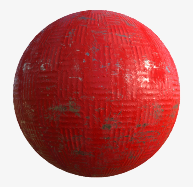 Damaged Red Steel - Sphere, transparent png download