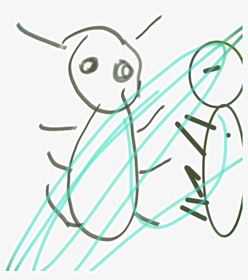 Cucaracha Sticker - Insect, transparent png download