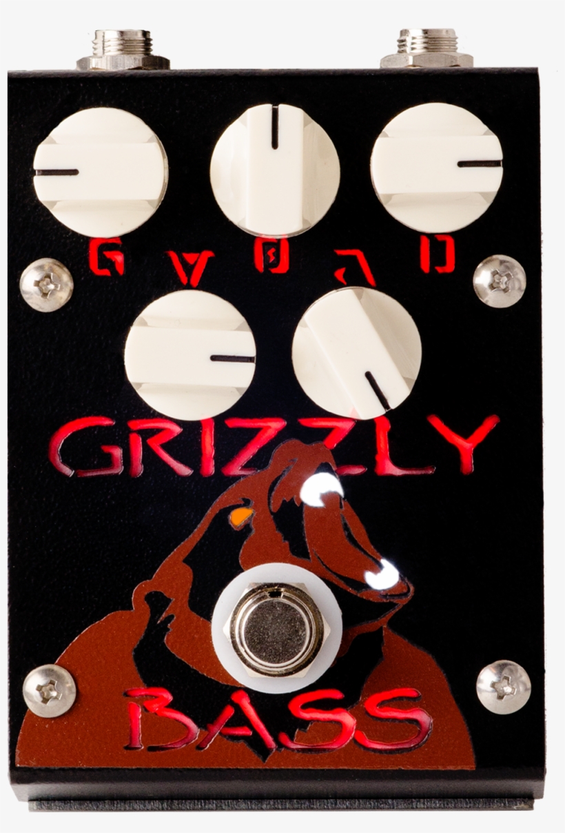 Grizzly Bass Effect Pedal, transparent png download
