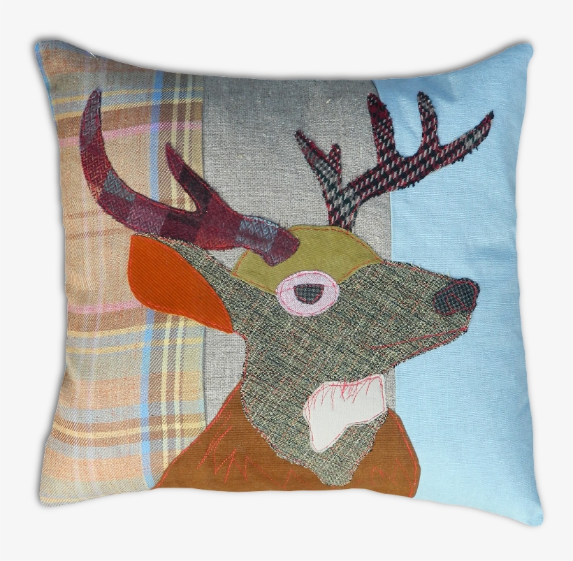Stag - Carola Van Dyke Stag Cushion, transparent png download