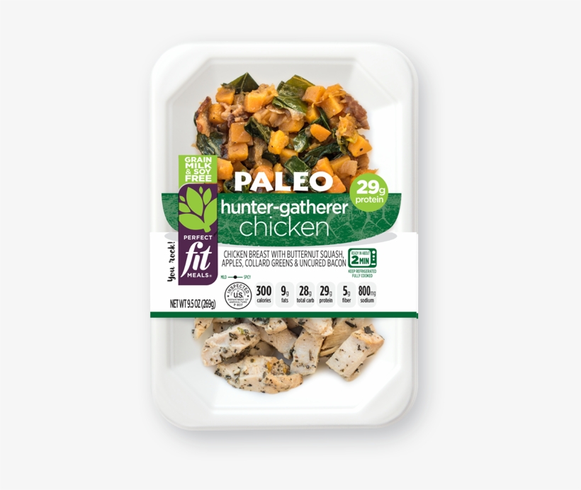 Hunter-gatherer Chicken - Frozen Paleo Meals, transparent png download