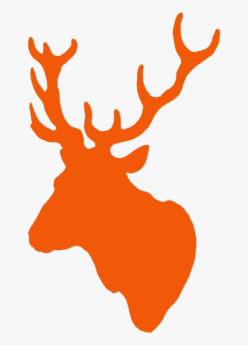 Orange Stag - Reindeer, transparent png download