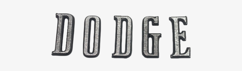 216-ld Mopar 1970 Dodge Challenger Taillight Letters - 1970 Challenger Hood Letters, transparent png download