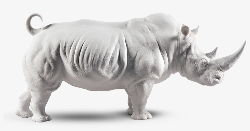 Rino 2x - Lladró, transparent png download