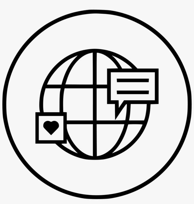 World Map Earth Like Love Comment Travel Svg Comments - Global Scholars Foundation, transparent png download