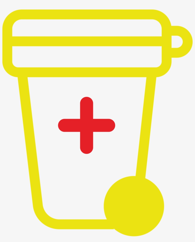 20181024 Fallrxdisposal Graphics Disposalbin V01 - Cross, transparent png download