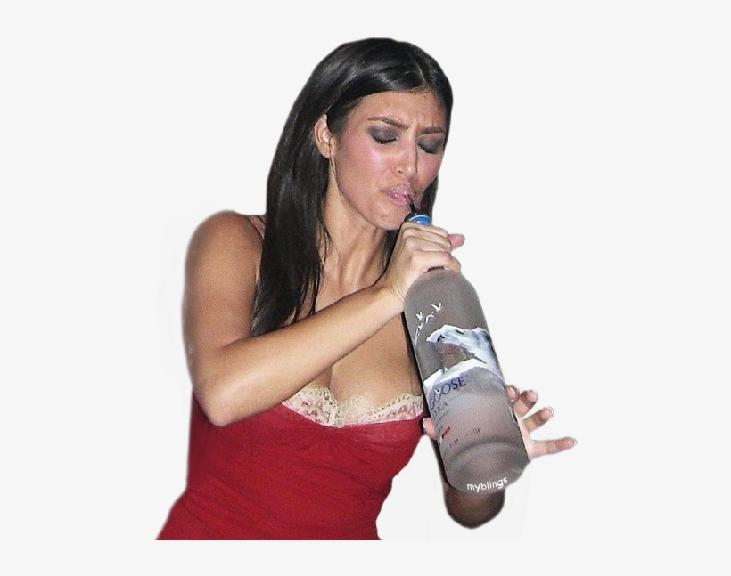 Kim Kardashian Drunk, transparent png download