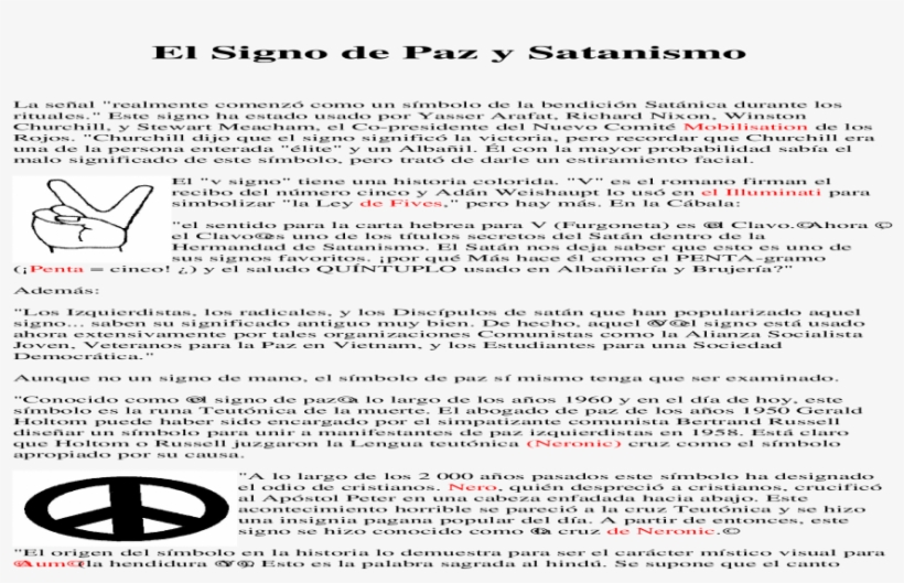 Simbolizacion Que Significa La Paz Png Simbolizacion - Document, transparent png download