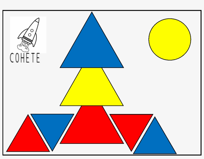 Juego Con Figuras - Triangle, transparent png download