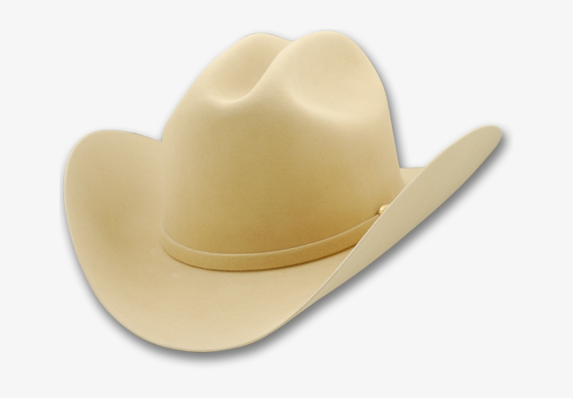 6x Fur Felt Cattleman - Cowboy Hat, transparent png download