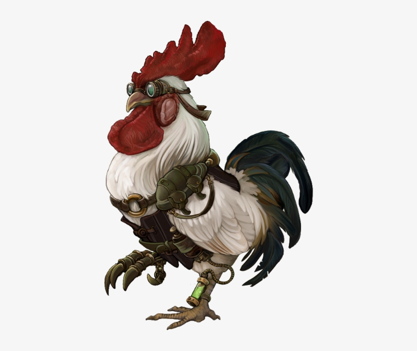 Steampunk Rooster, transparent png download