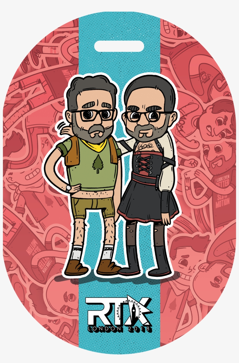 Rtx 2018 London Limited Edition Commemorative Badge - Rooster Teeth Rtx London 2018, transparent png download