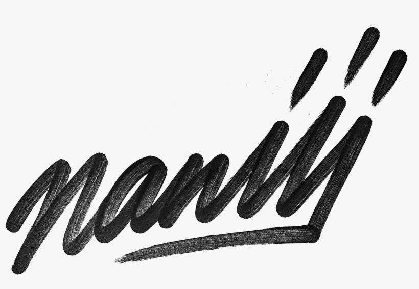Naniii - Calligraphy, transparent png download