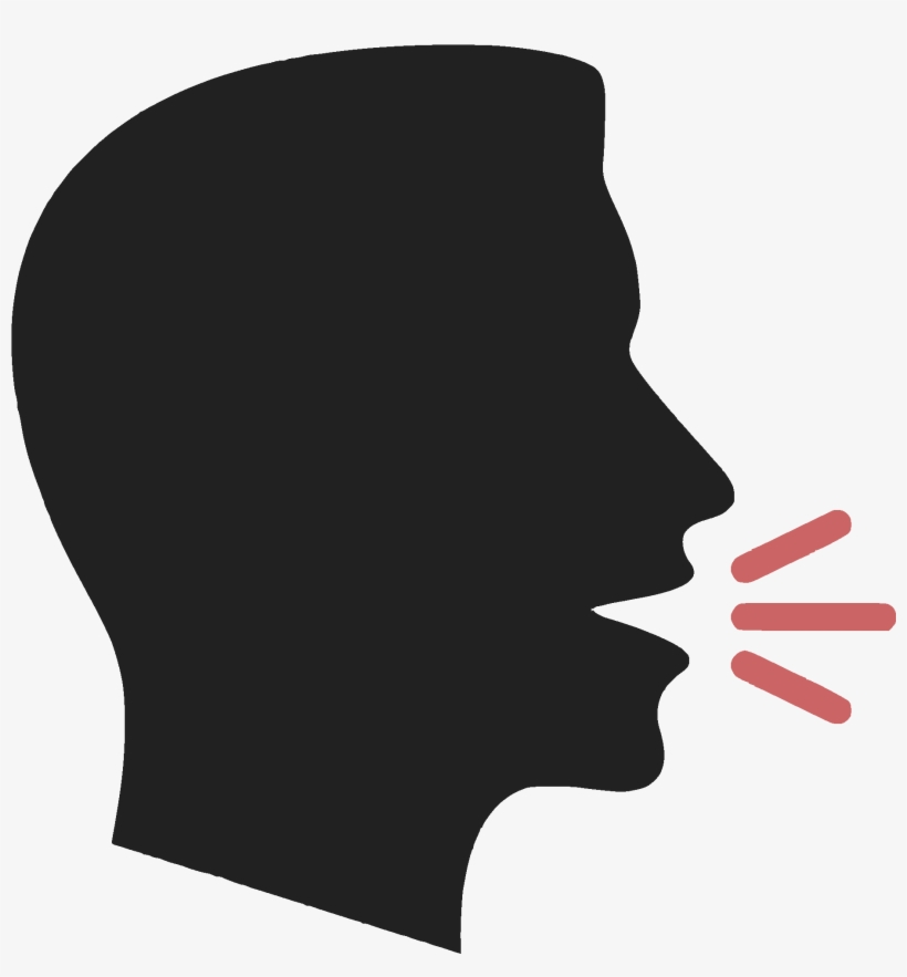 Talks - Silhouette, transparent png download
