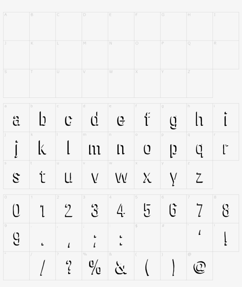 Font Characters - Number, transparent png download