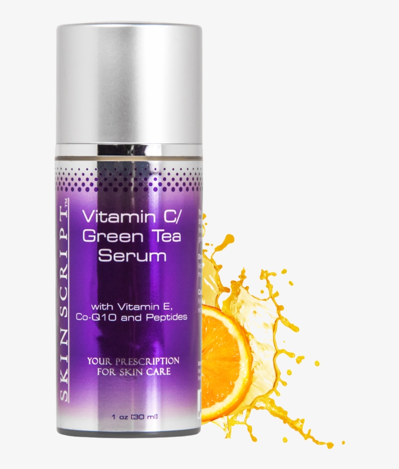 15% Vitamin C/green Tea Serum With Vitamin C, Coq10, - Vitamin C, transparent png download