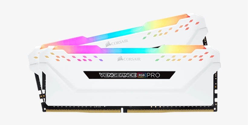 Corsair 16gb Kit Vengeance Rgb Pro Ddr4 3000mhz White, - Corsair Vengeance Rgb Pro Ddr4, transparent png download