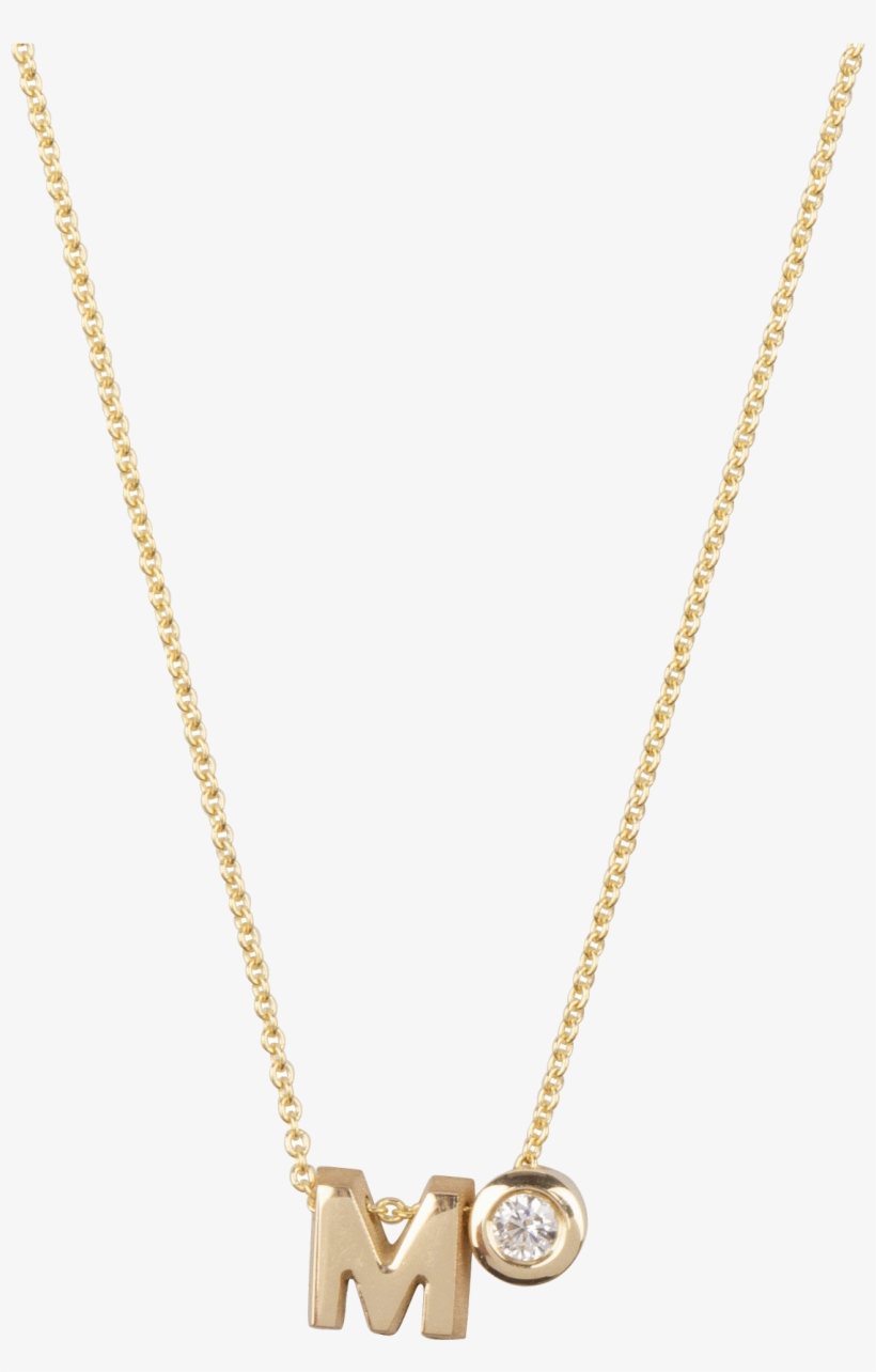 Capital Necklace 1 Diamond - Necklace, transparent png download