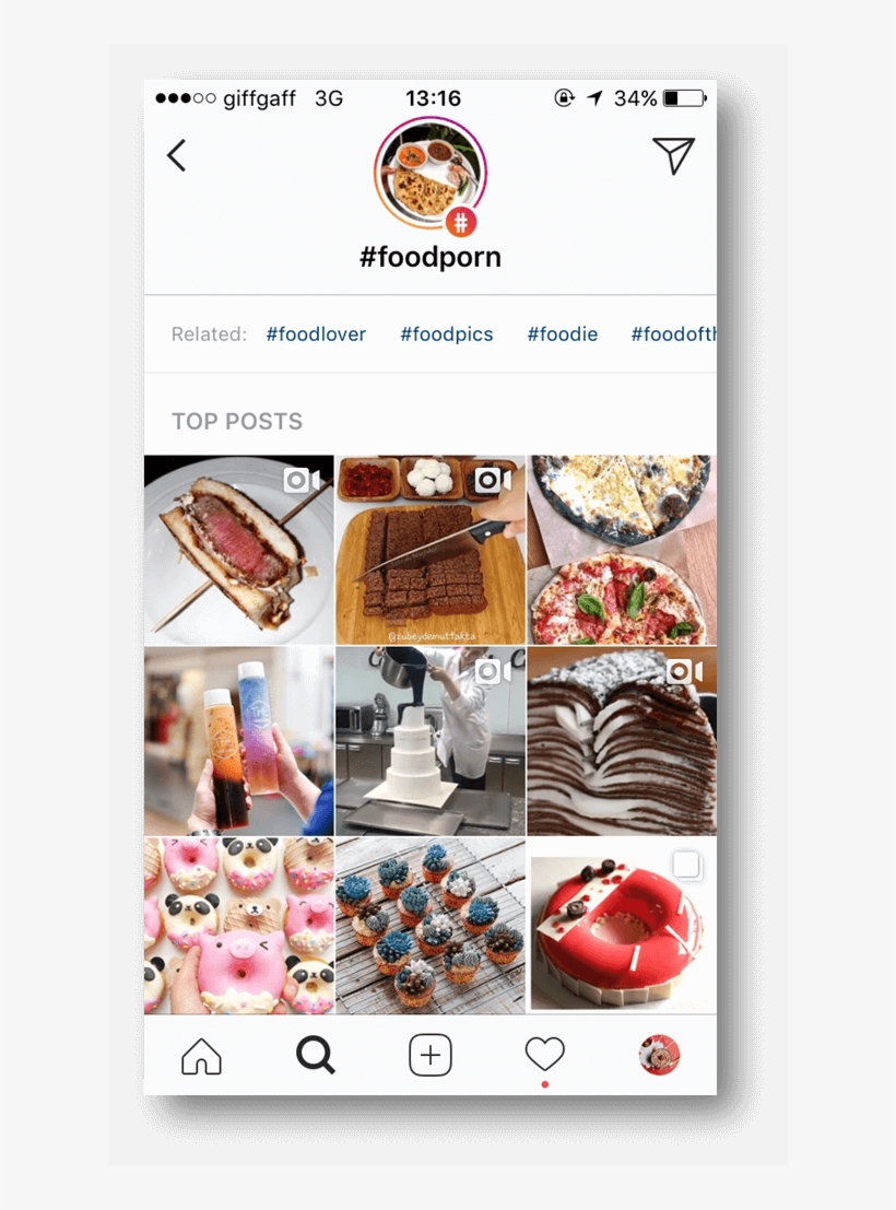 Hashtag Stories Archived Posts & More Instagram Updates - Collage, transparent png download