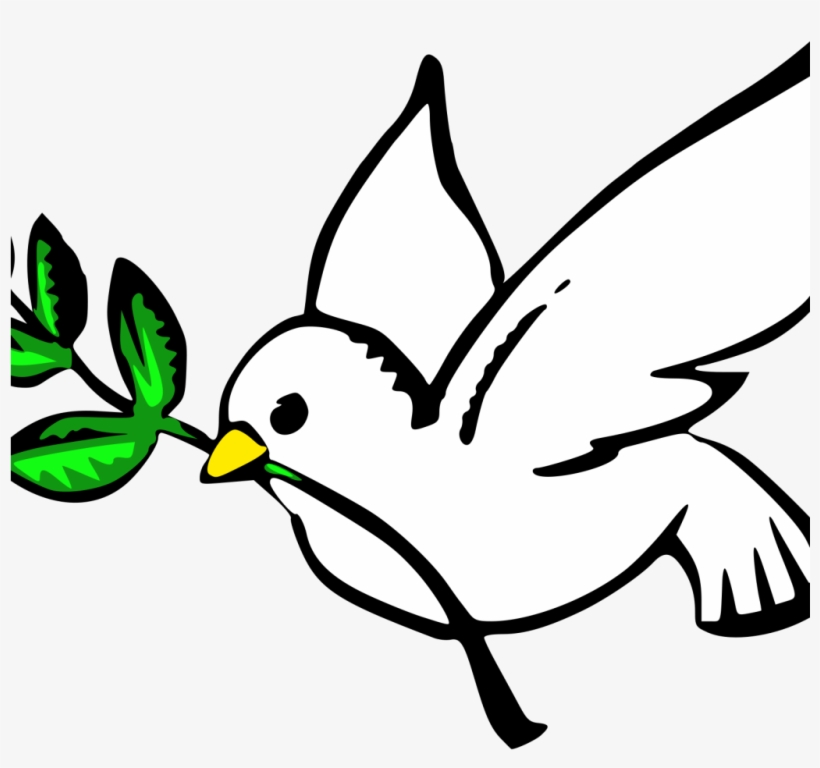 Peace Dove Clipart Vigil - Transparent Background Dove Clipart, transparent png download