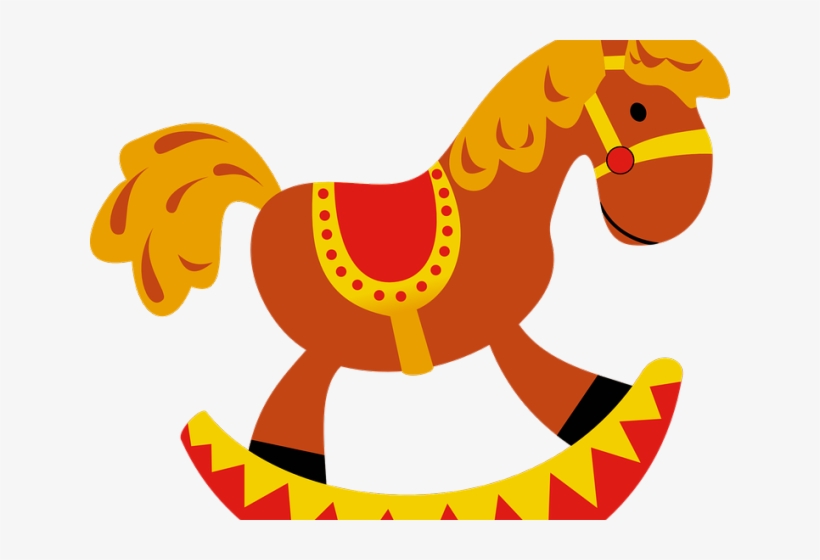 Horse Clipart Rocker - Toy Rocking Horse Clipart, transparent png download