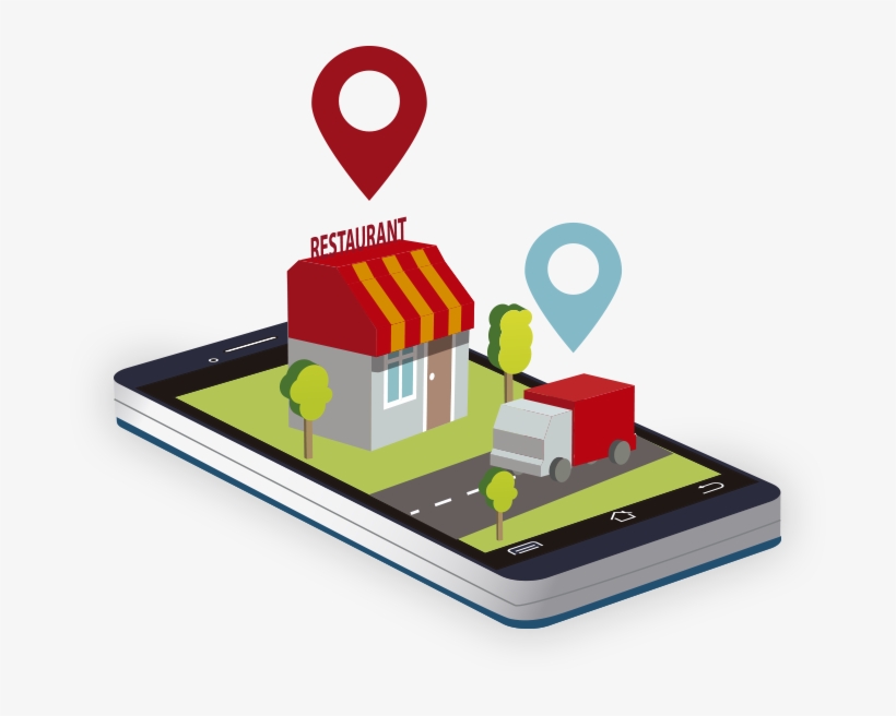 Digital Payment Solution - Geo Fencing Graphic, transparent png download