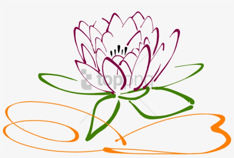 Free Png Download Lotus Flower Vector Png Images Background - Logo Lotus Flower Png, transparent png download