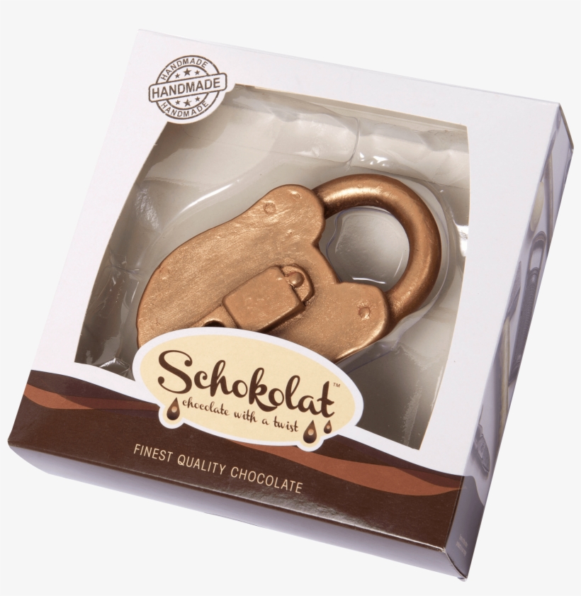 Chocolate Padlock - Dark Chocolate Hammer, transparent png download