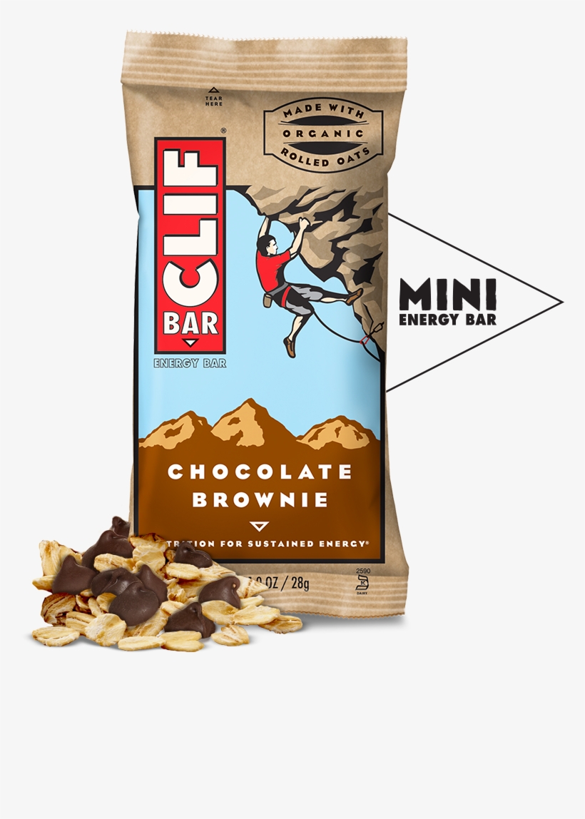 Snack Bar, Nutrition, Clif Bars, Protein Snacks, Chocolate - Brownie Clif Bars, transparent png download