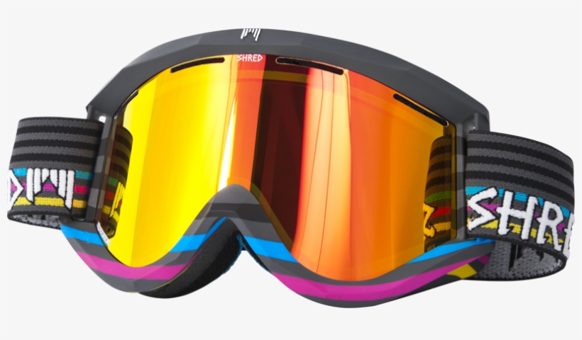 Shred Soaza Shrastalines Goggles - Plastic, transparent png download