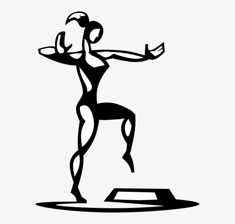 Vector Illustration Of Aerobics Exercise And Physical, transparent png download