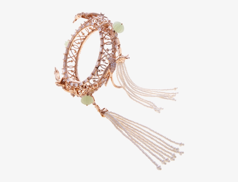 Eden's Arbour Pearl Tassle Bracelet - Gemstone, transparent png download