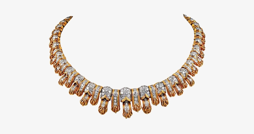 Jewellery Png Background Image - Light Weight Gold Chokers, transparent png download