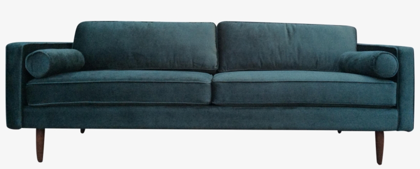 Green Velvet M - Couch, transparent png download