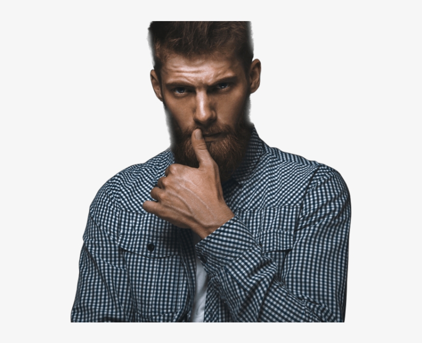 Beard Suit Man Casual-700x586 - Gentleman, transparent png download