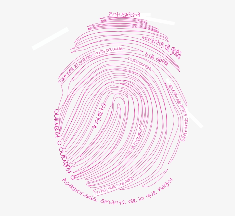 Fingerprint By Eric Rivas, Via Behance - Illustration, transparent png download