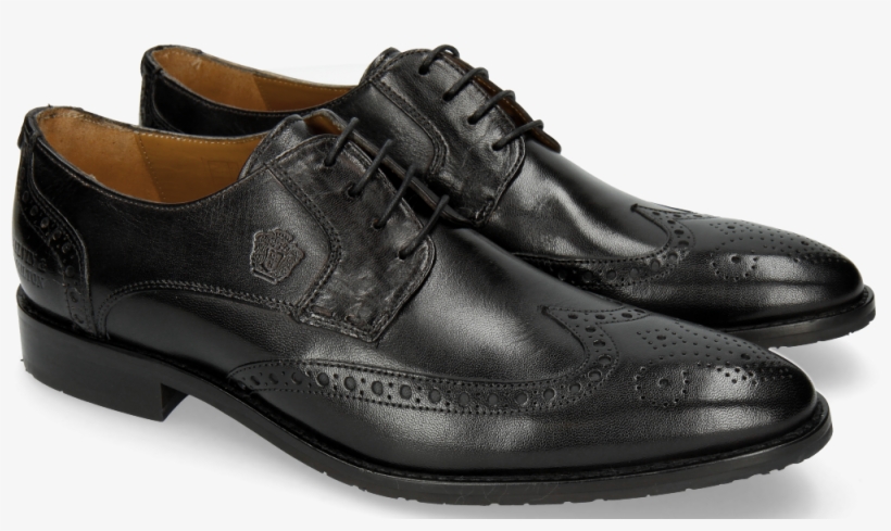 Derby Shoes Victor 2 Rio Black - Leather, transparent png download