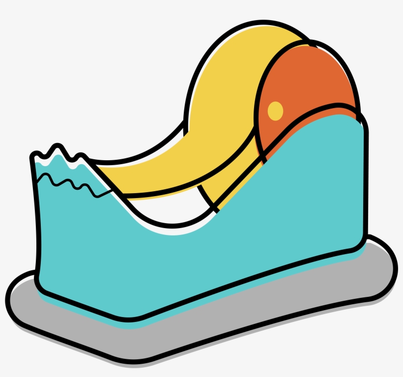 School Supplies Stationery Illustration Elements Hand, transparent png download