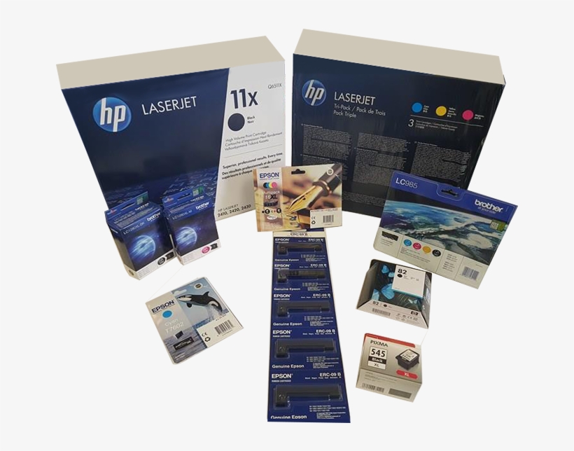 Print Paper, And Ink Cartridges - Brochure, transparent png download