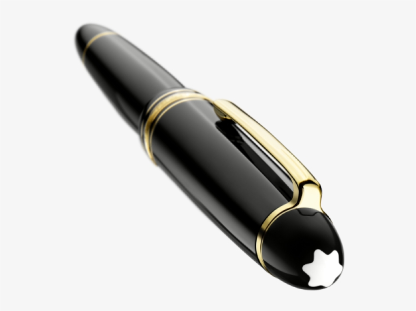 Montblanc Meisterstück - Mont Blanc Meisterstuck Pix Black Rollerball, transparent png download