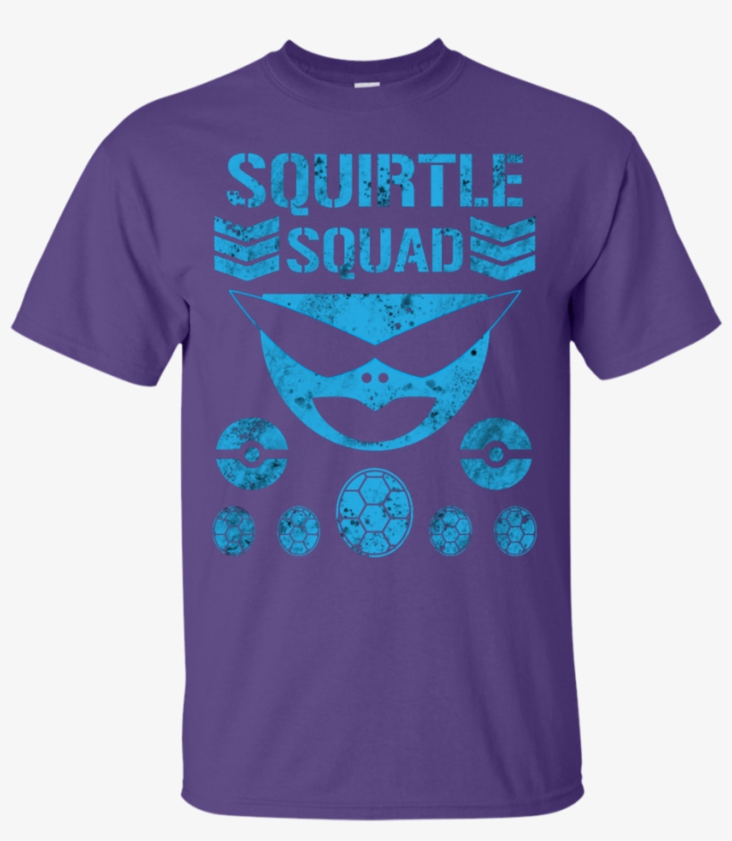 Pokemon Go Squirtle Squad Club Pokeauto - Shirt, transparent png download