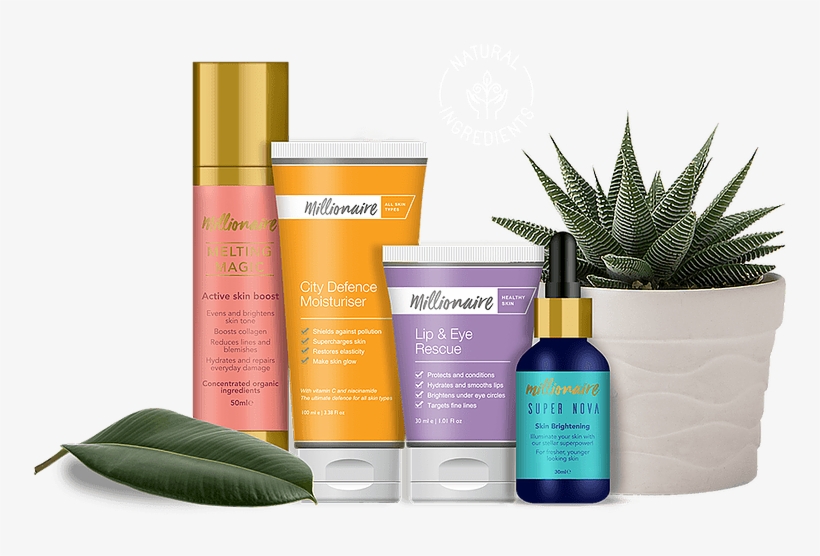 Millionaire Beauty Products - Cosmetics, transparent png download