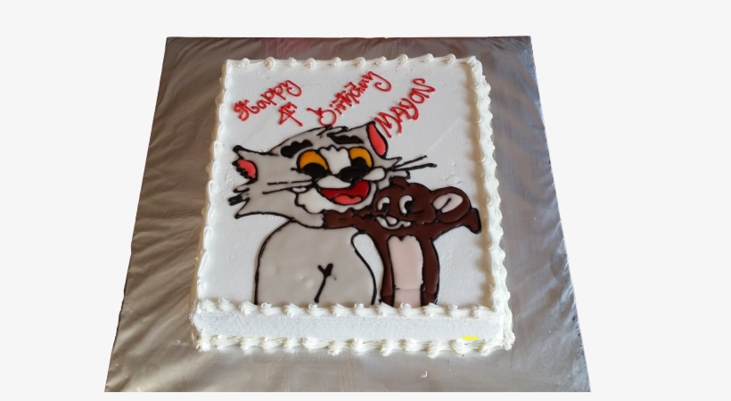 Birthday Cake Tom & Jerry - Birthday Cake, transparent png download