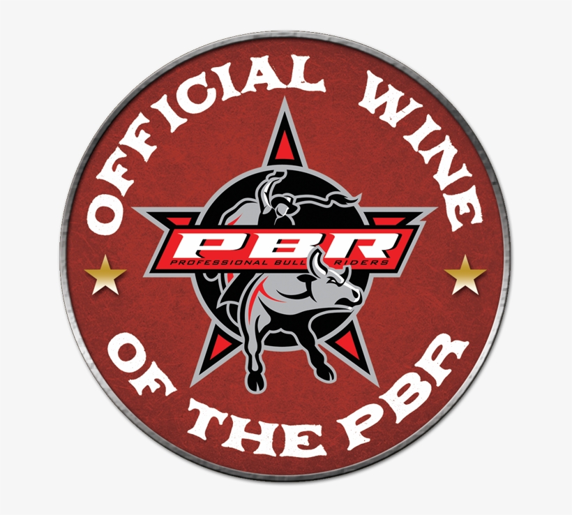 Official Wine Of Pbr Button - Pbr Logo, transparent png download