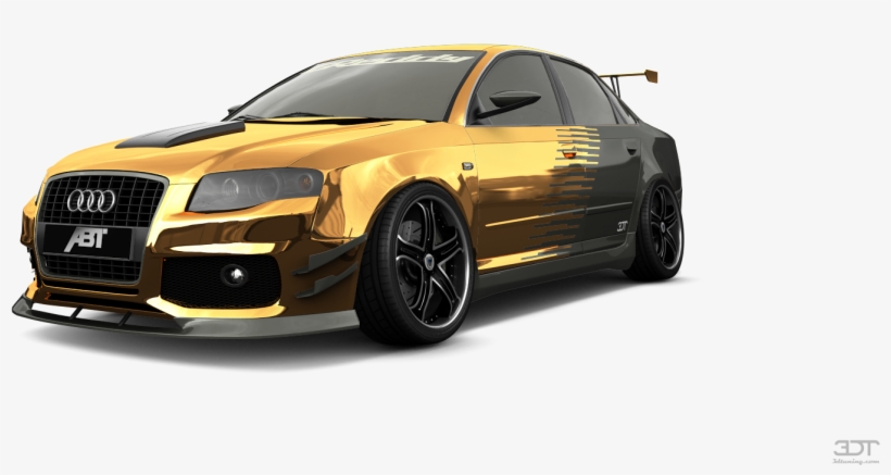 Audi A4 4 Door Saloon 2004 Tuning - Sports Sedan, transparent png download